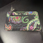 Vera Bradley Cotton Quilted RFID Travel Wallet