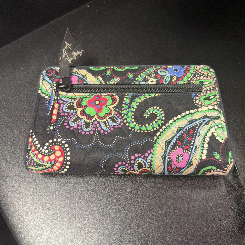 Vera Bradley Cotton Quilted RFID Travel Wallet