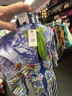 LG Farm Rio NWT Fresh Table Scarf Print Bold Vertical Stripes