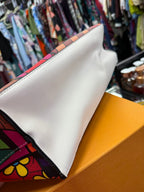 Romero Britto Music II Limited Edition Tote W/ Yellow Wristlet Art NWT Rare
