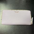 Kate Spade Devin Wallet Zip Around Floral Detail Wallet