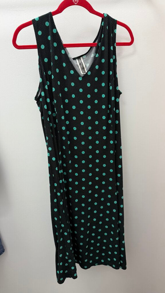 XL Micro Macro Polka Dot Tank Dress