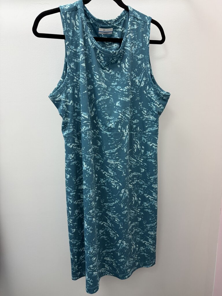 1X Patterned Athletic Tank Dress
