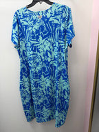 XL S/S Patterned Athletic Dress