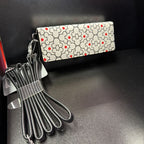 DIsney Parks Geometric Mickey Icon Pattern Crossbody