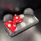 Disney X Loungefly Sequin Minnie Ears Bow Wallet