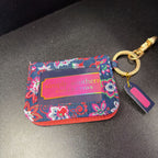 Simply Southern Floral Zip NWT ID KeyChain Wallet