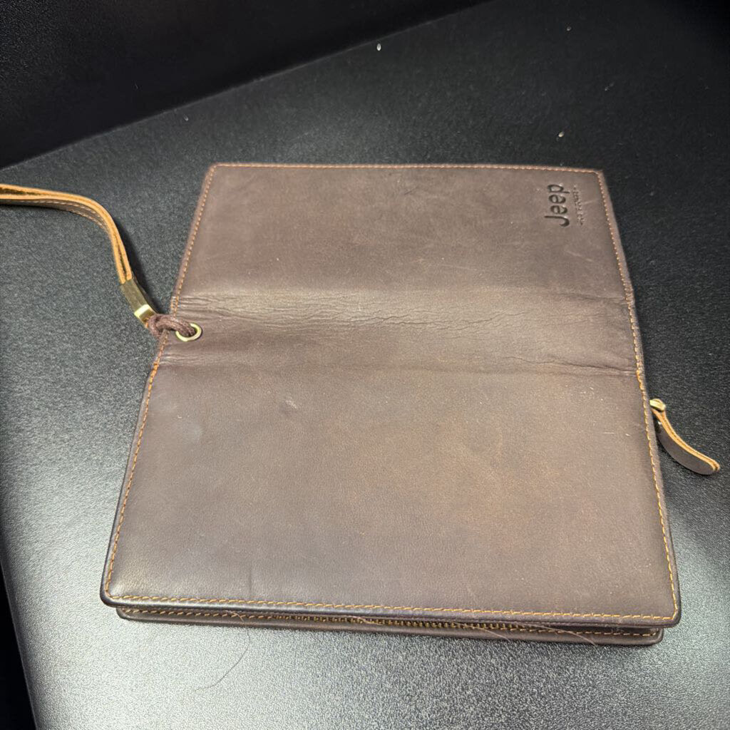 Jeep Leather Folding Large Wallet
