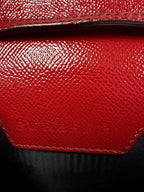 Burberry Grained Leather Envelope/Flie Crossbody