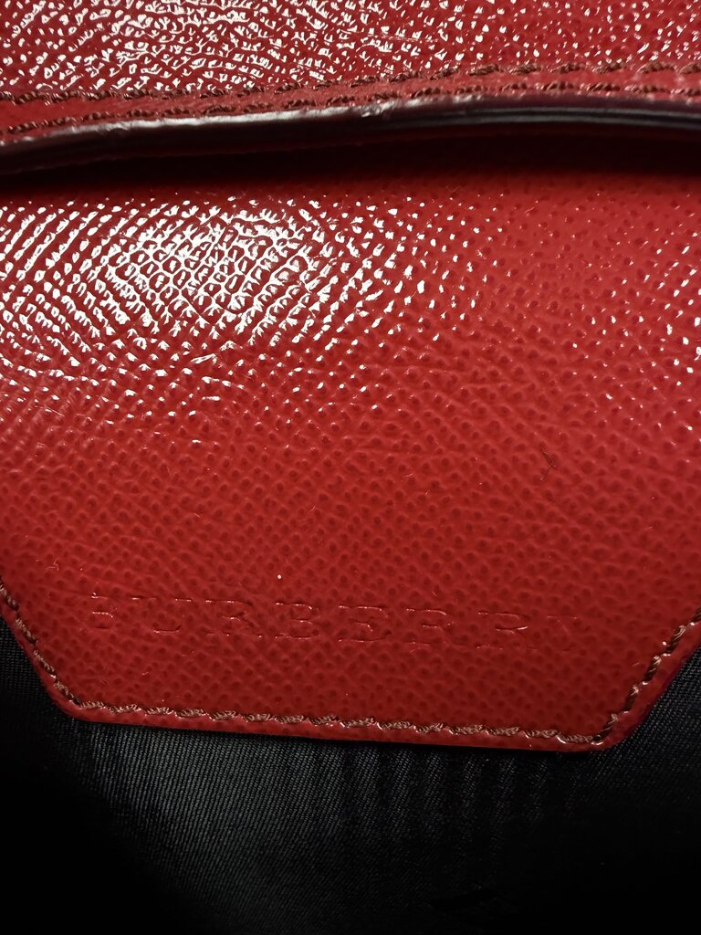 Burberry Grained Leather Envelope/Flie Crossbody
