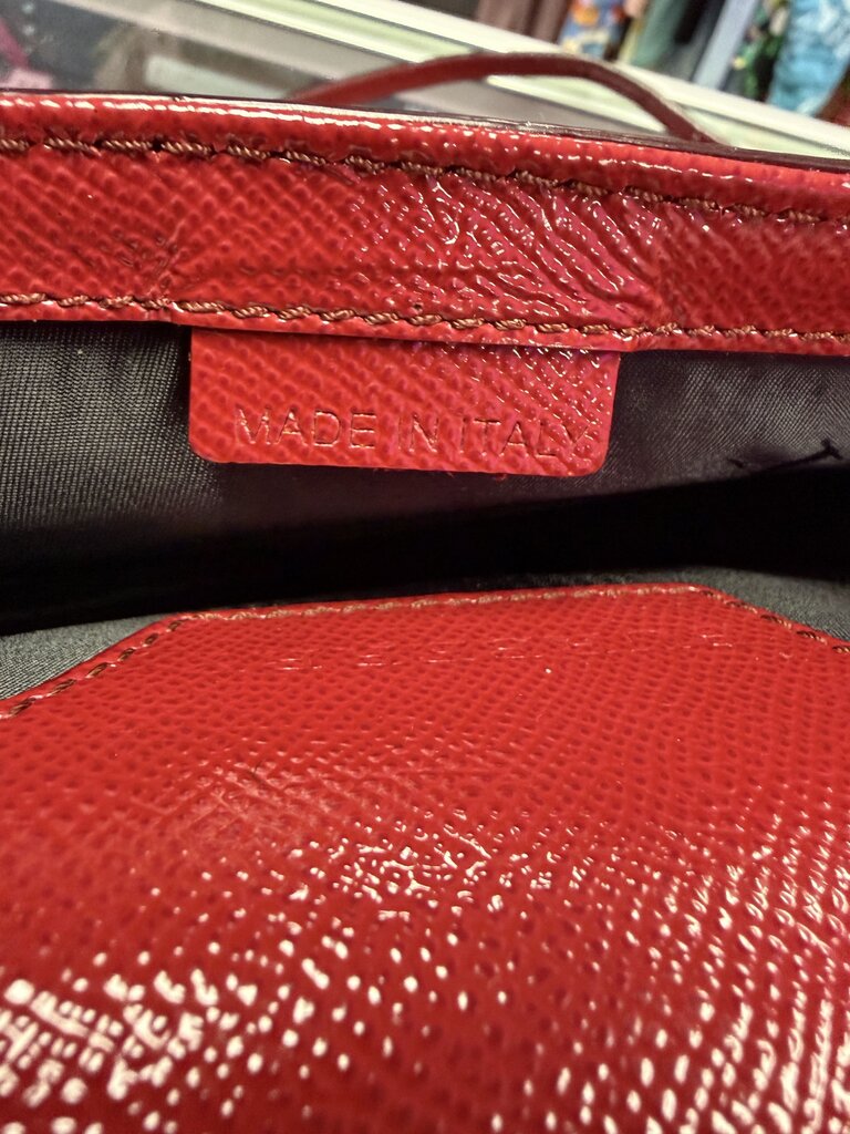 Burberry Grained Leather Envelope/Flie Crossbody