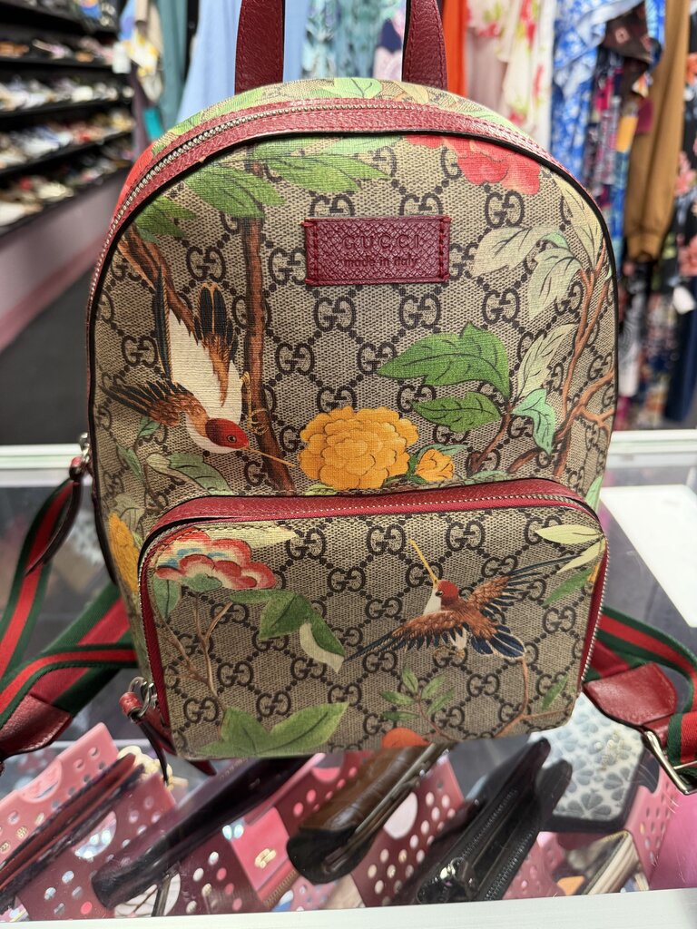 Gucci Tian GG Supreme Small Backpack