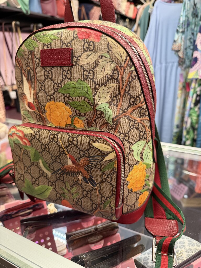 Gucci Tian GG Supreme Small Backpack