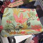Spartina 449 Large Zip Top Wristlet/Clutch Floral