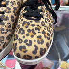 8.5/39 Ruideng Lace Up Animal Print Sneaker