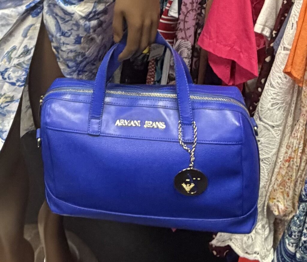 Armani Jeans Electric Blue Handbag