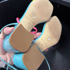 7.5 Marc Fisher Thin Strap Block Heel