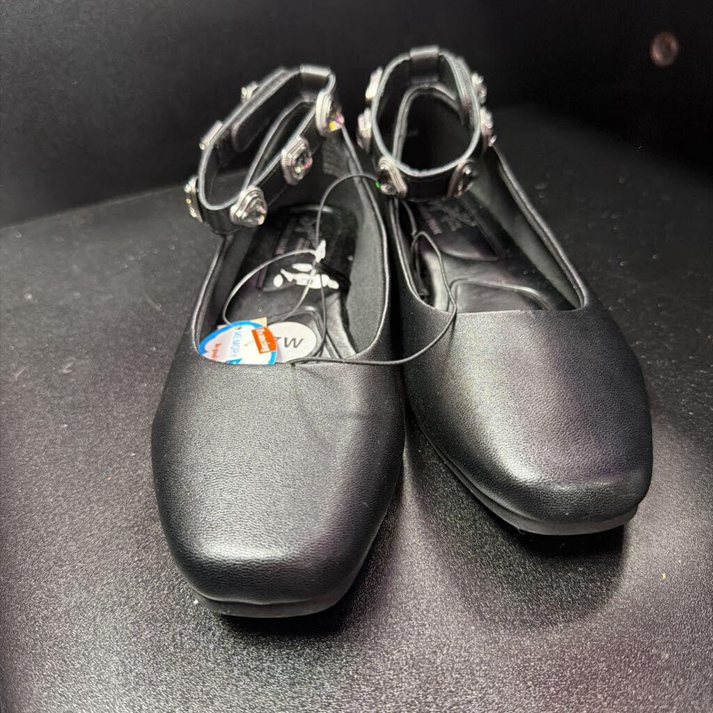7W Seychelles Embellished Ankle Stap Flat MJ NWT