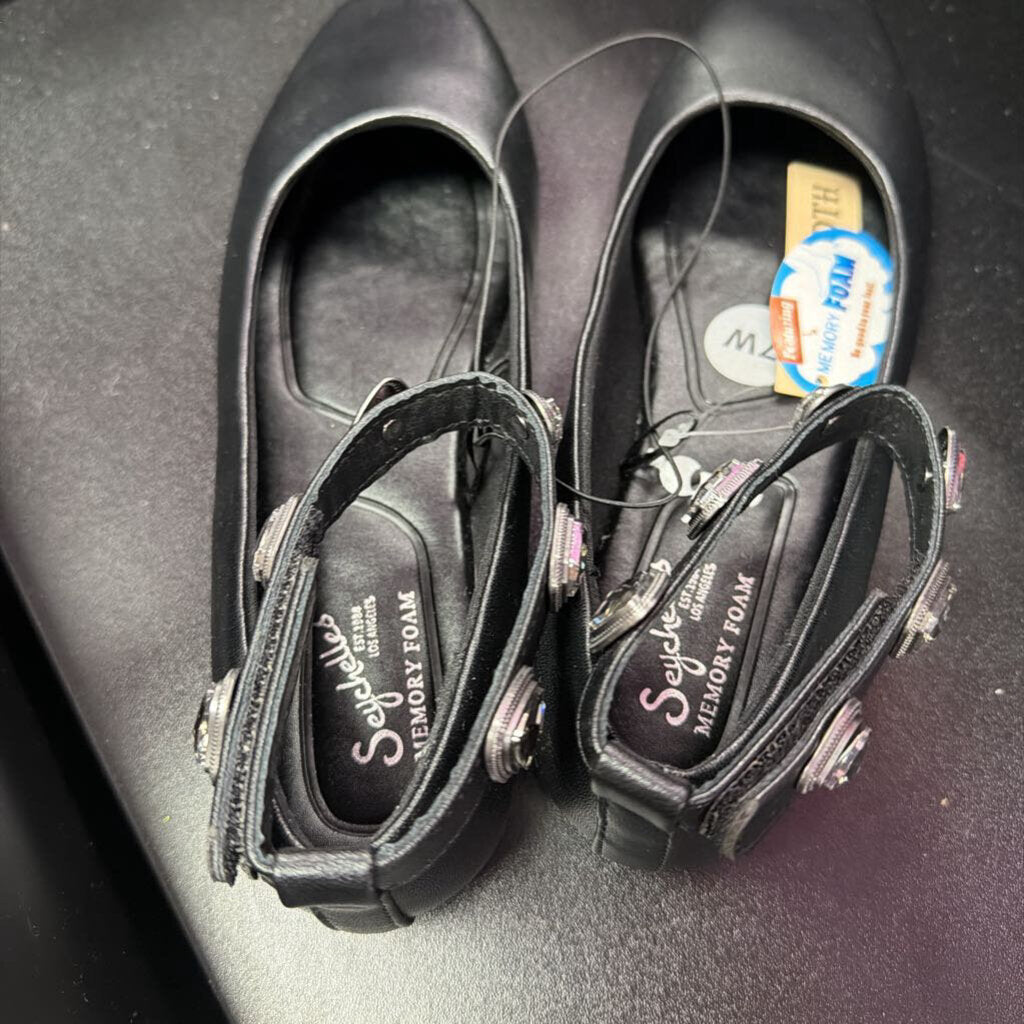 7W Seychelles Embellished Ankle Stap Flat MJ NWT