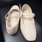 7 Serra Perforated Flat MJ NWT