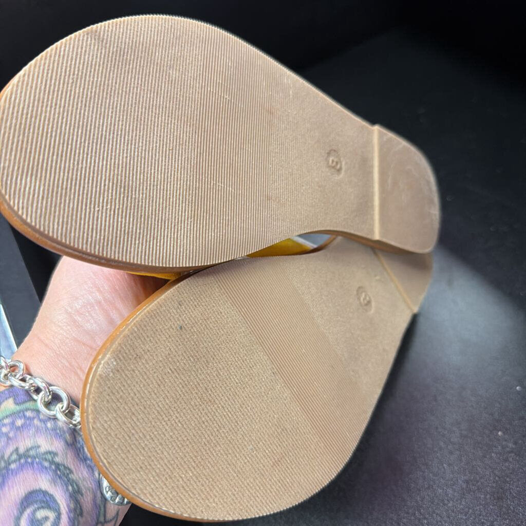 8 Shade & Shore Bow Slide On Flat Sandal