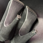 8 Adrienne Vittadini Velvet Round Toe Heel
