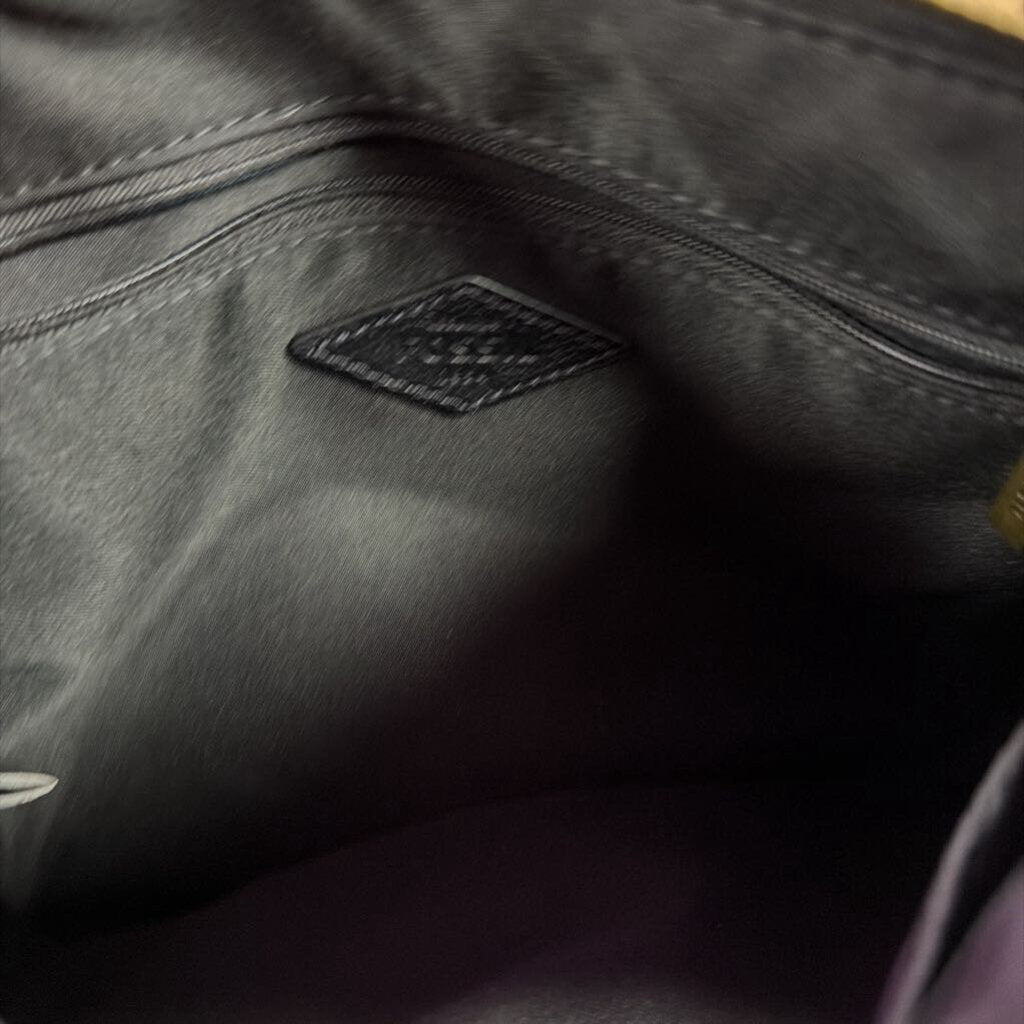 Fossil Metallic Flap Shoulder Bag