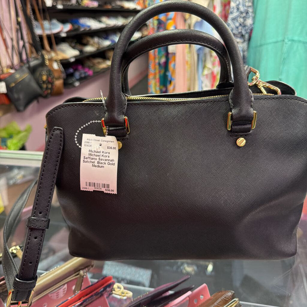 Michael Kors Saffiano Savannah Satchel