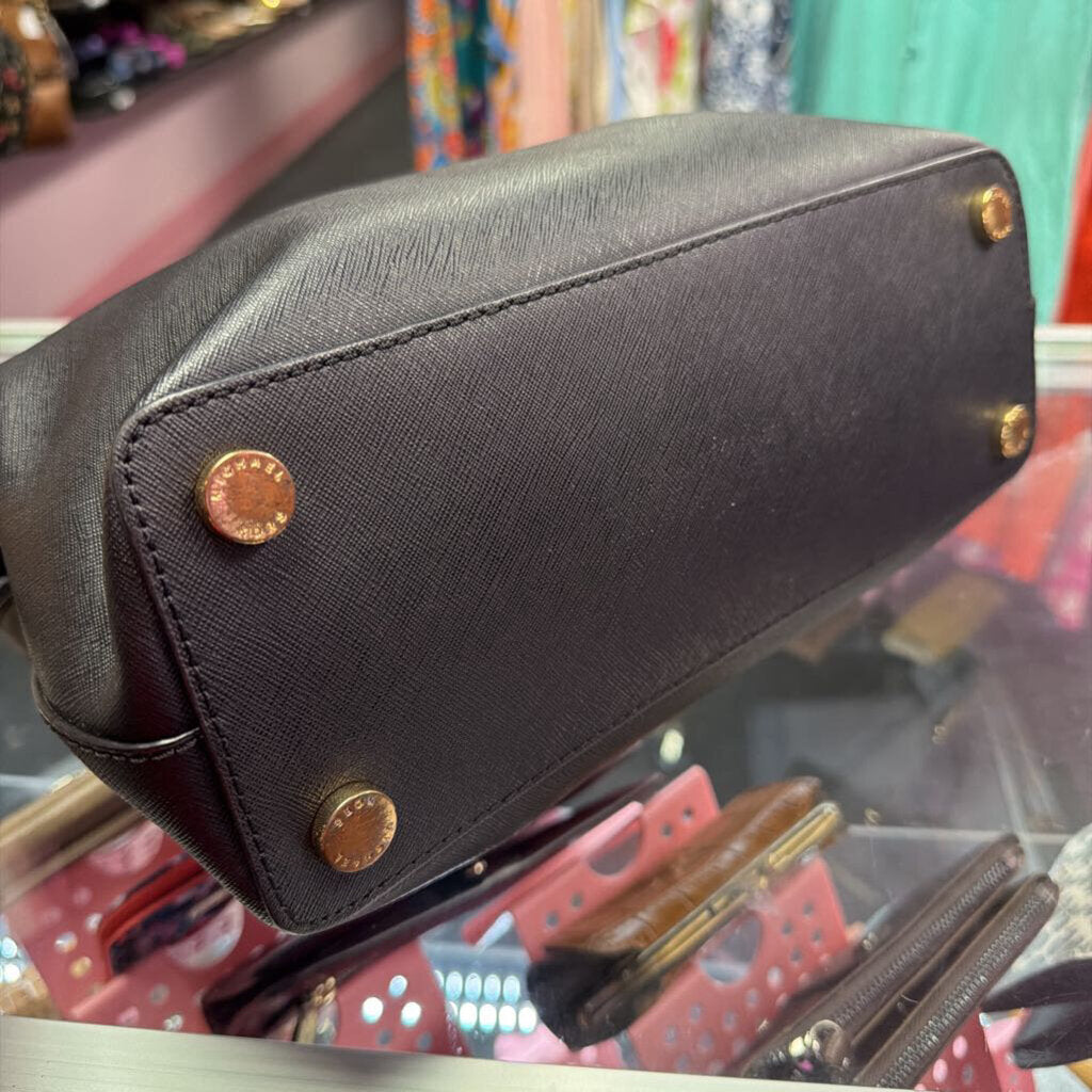 Michael Kors Saffiano Savannah Satchel