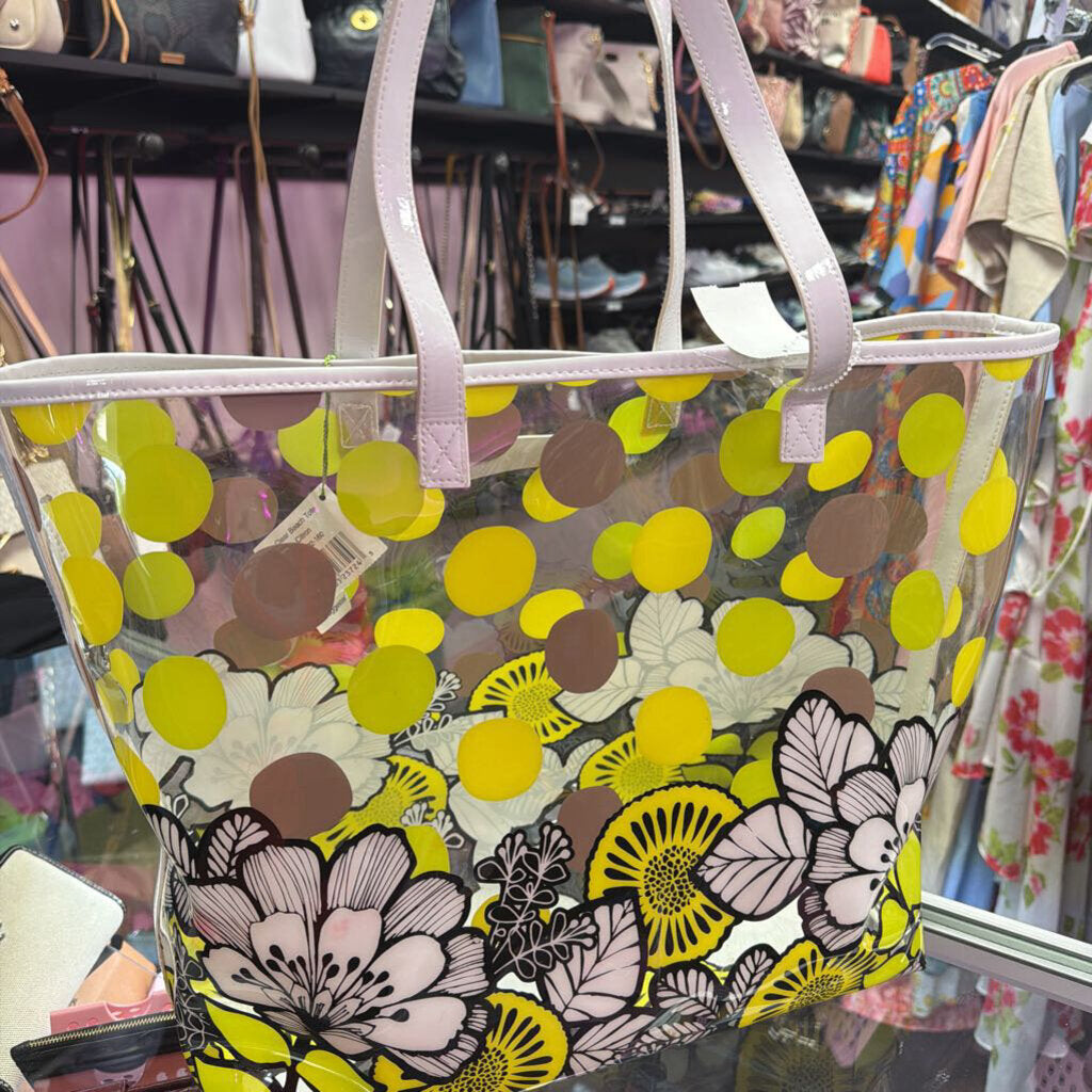 Vera Bradley Clear Beach Floral Tote