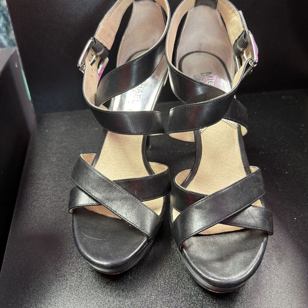 6 Michael Kors CrissCross Ankle Strap Heel