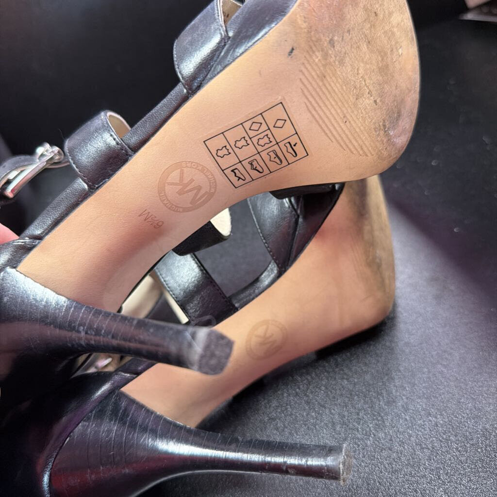 6 Michael Kors CrissCross Ankle Strap Heel