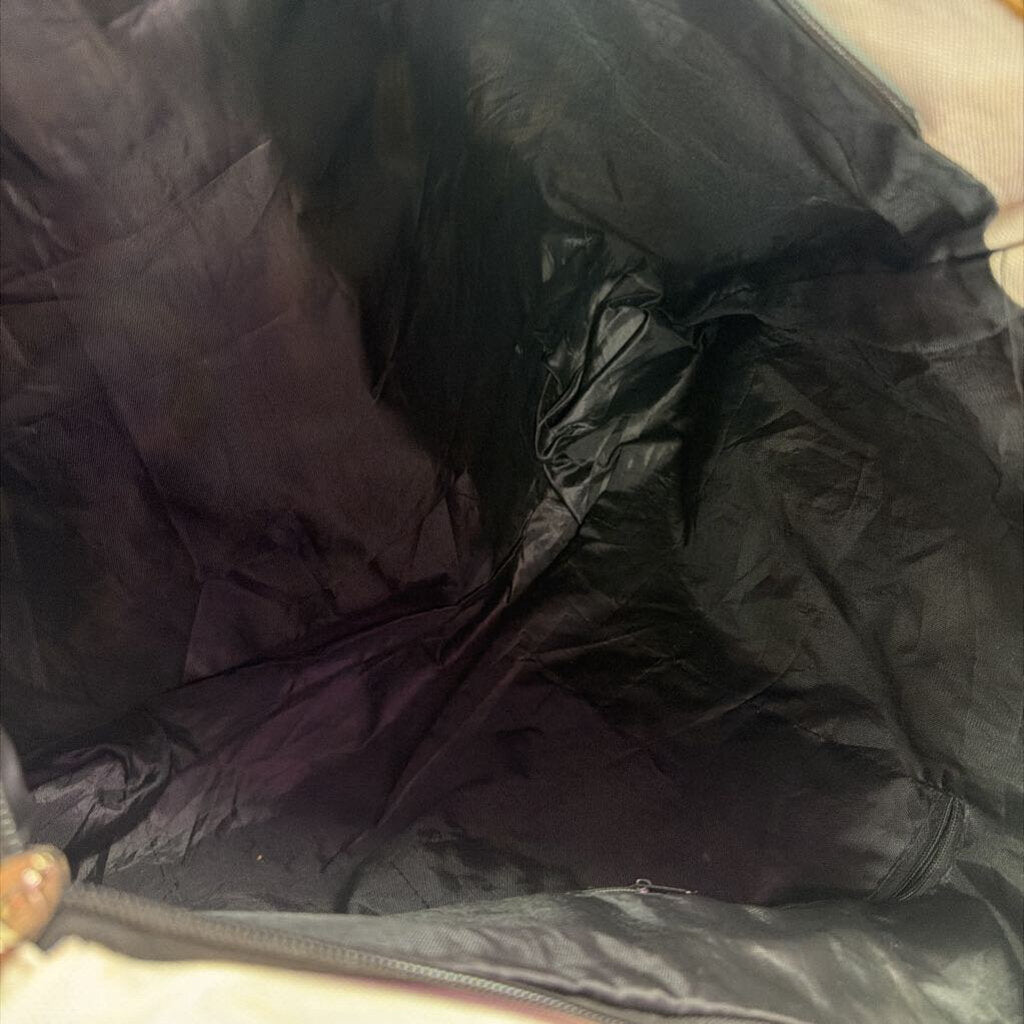 Robin Ruth Curacao Iguana Bon Bini Zip Close Tote Bag