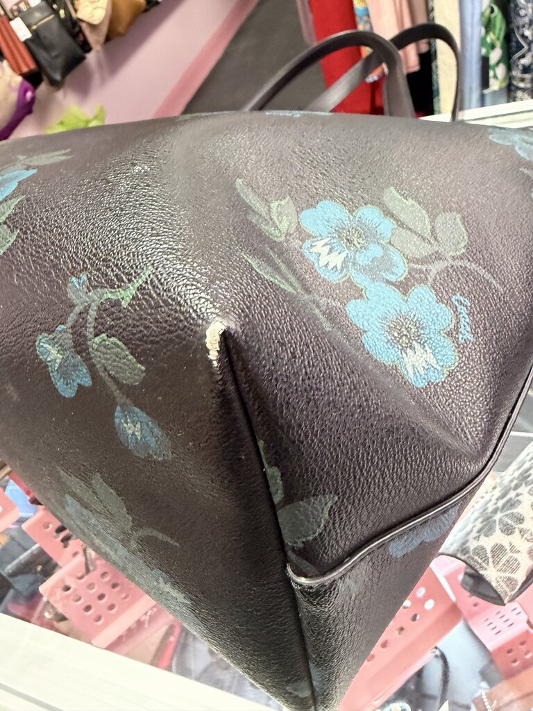 Coach Gallery Floral Print Tote F88877
