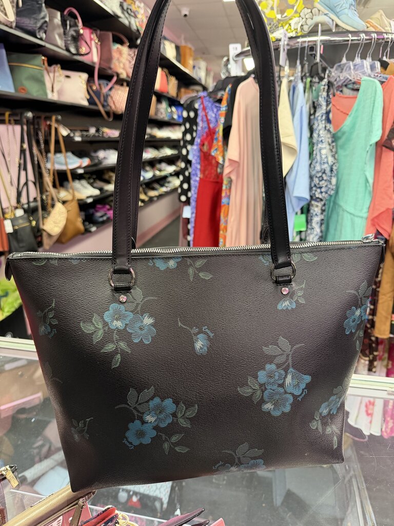 Coach Gallery Floral Print Tote F88877