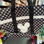 zip pull broken Disney Parks Mickey Silhouette Tote