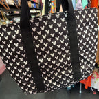 zip pull broken Disney Parks Mickey Silhouette Tote