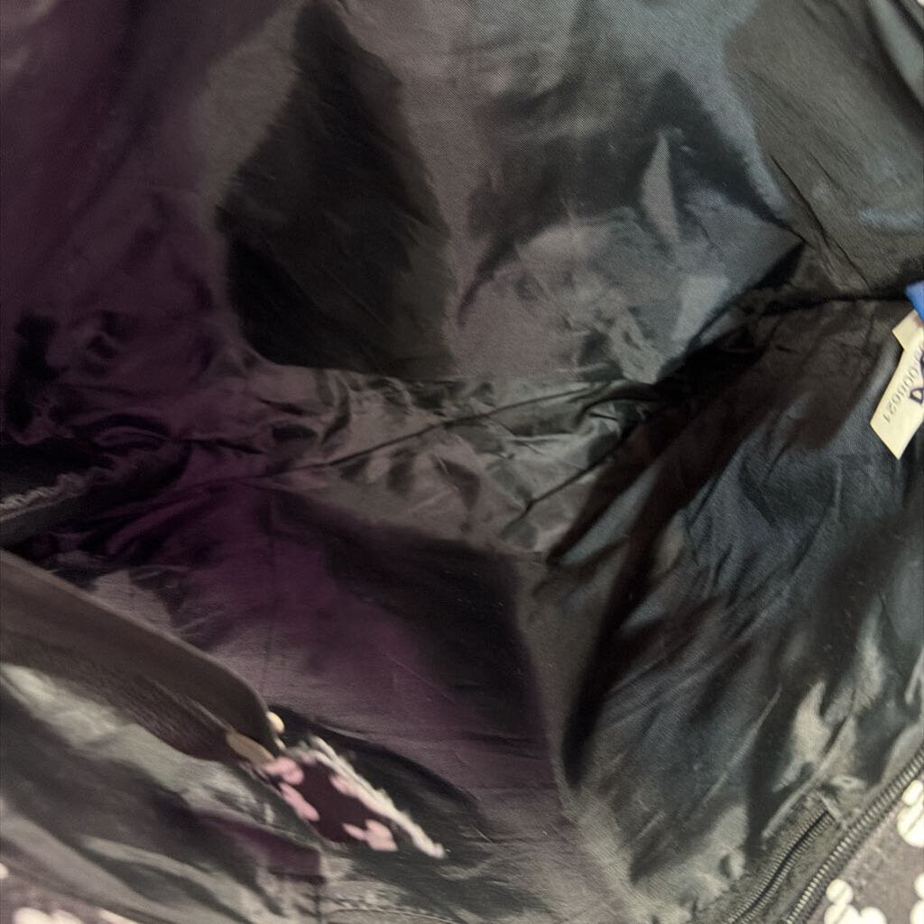 zip pull broken Disney Parks Mickey Silhouette Tote