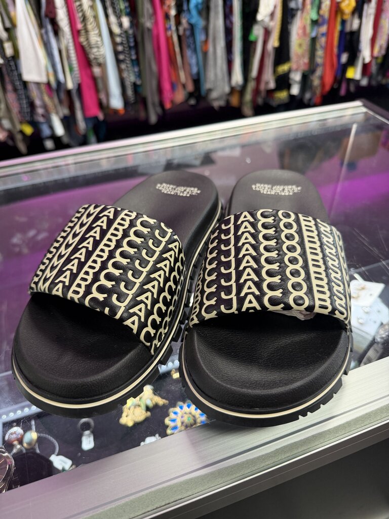 10 Marc Jacobs The Monogram Slide Sandals