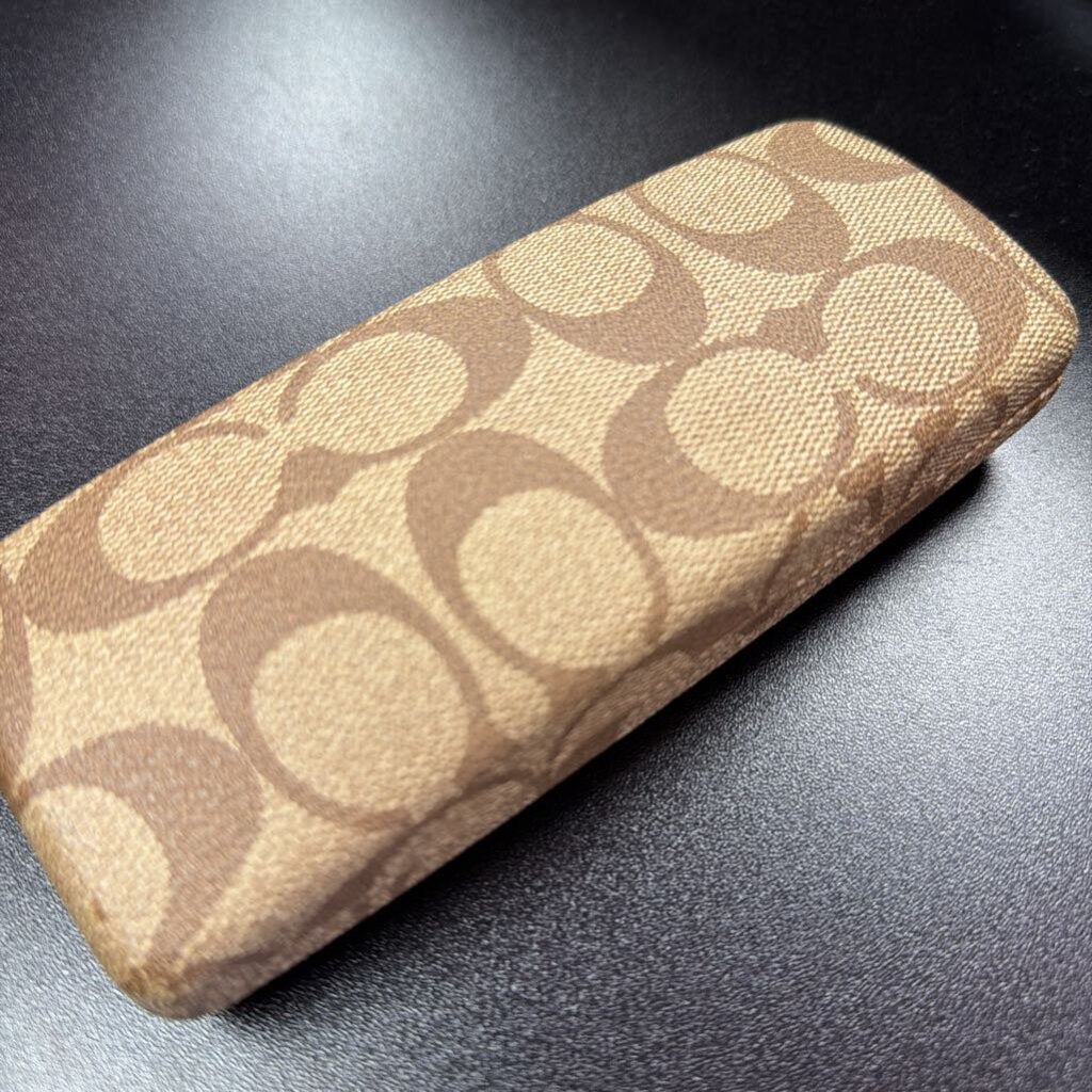Coach Monogram Clam Shell Eyeglass