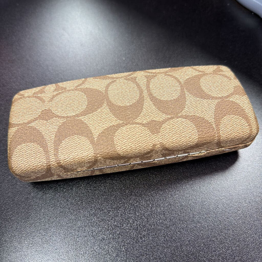 Coach Monogram Clam Shell Eyeglass