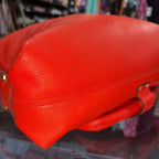 Michael Kors Austin Front Buckle Hobo Bag Vibrant Red/Orange