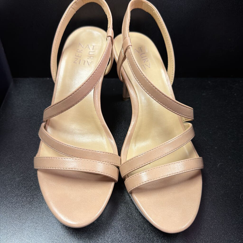 8W Naturalizer Brenta Strappy Dress Sandal Faux Leather
