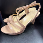 8W Naturalizer Brenta Strappy Dress Sandal Faux Leather