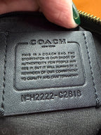 Coach Val Duffle Handbag Pebbled Leather