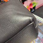 Coach Val Duffle Handbag Pebbled Leather