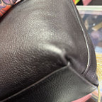 Coach Val Duffle Handbag Pebbled Leather