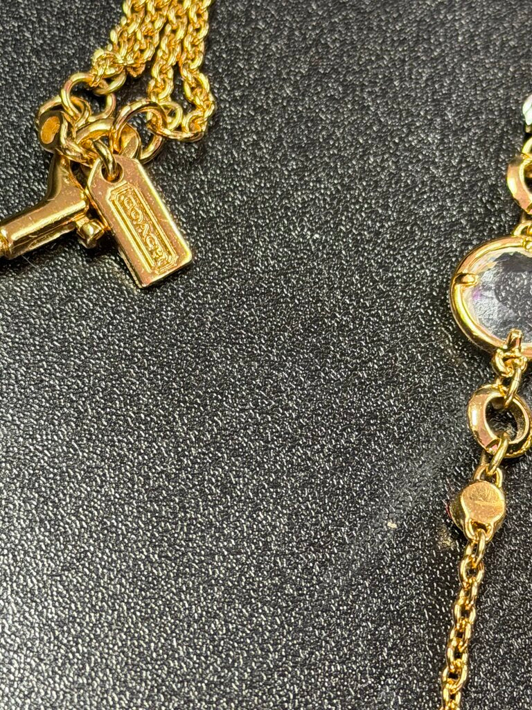 Coach Station Necklace