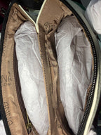 Anuschka NWT Satchel Moonlit Peonies Ivory Pattern