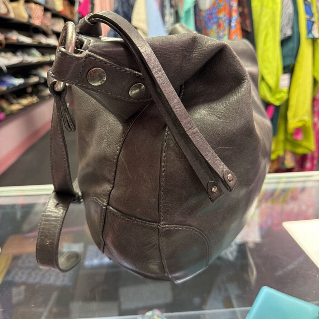 Frye Melissa Leather Hobo Bag